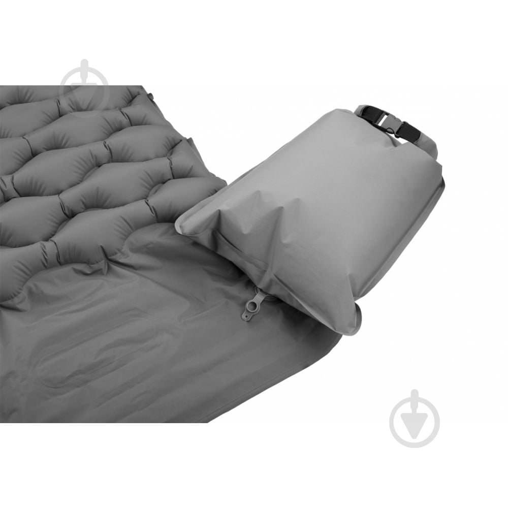 Матрас надувной Schwarzwolf Sajama F4510200AJ3 190х65 см серый - фото 6