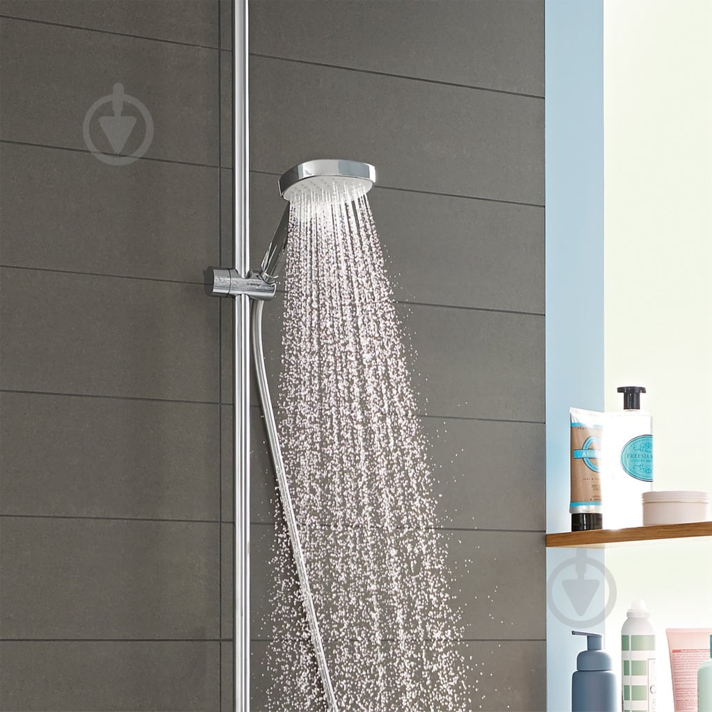 Душевая система Hansgrohe MOVENTA E 230 1jet EcoSmart Showerpipe с термостатом - фото 4
