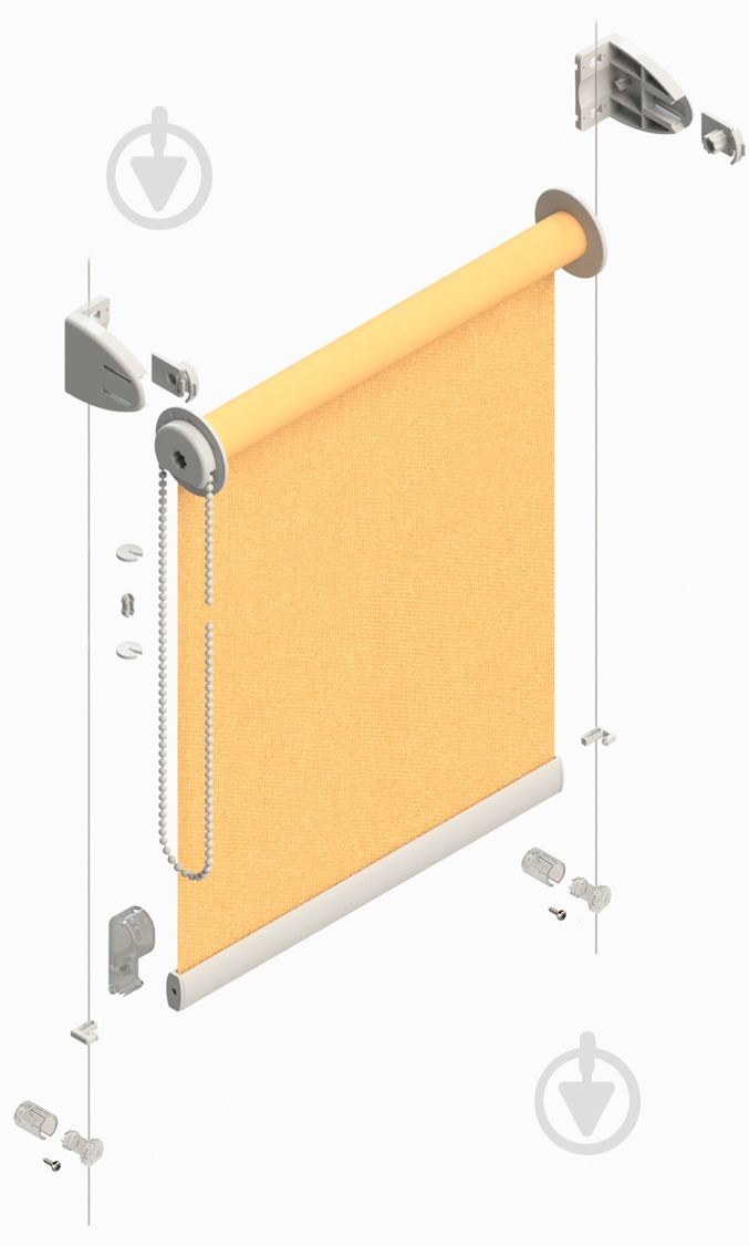 Ролета міні термо (blackout) Rollotex з фіксацією під нахил BOSTON графіт 53x240 см - фото 5 Ролета міні термо (blackout) Rollotex з фіксацією під нахил BOSTON графіт 53x240 см - фото 5