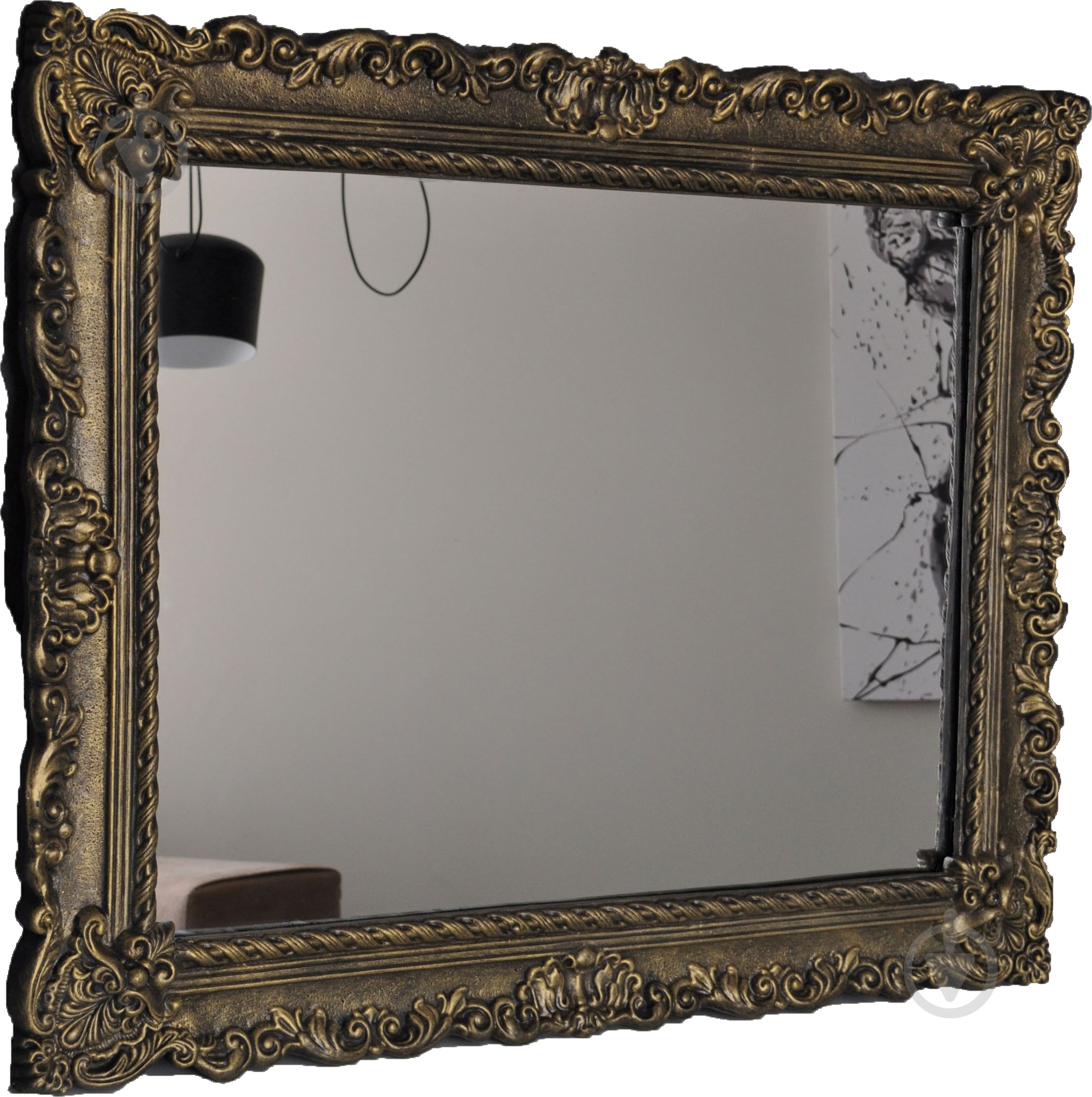 Дзеркало SEAPS R2.60X80.GLD-01.NEW 830x1107xзолотий - фото 1 Дзеркало SEAPS R2.60X80.GLD-01.NEW 830x1107xзолотий - фото 1