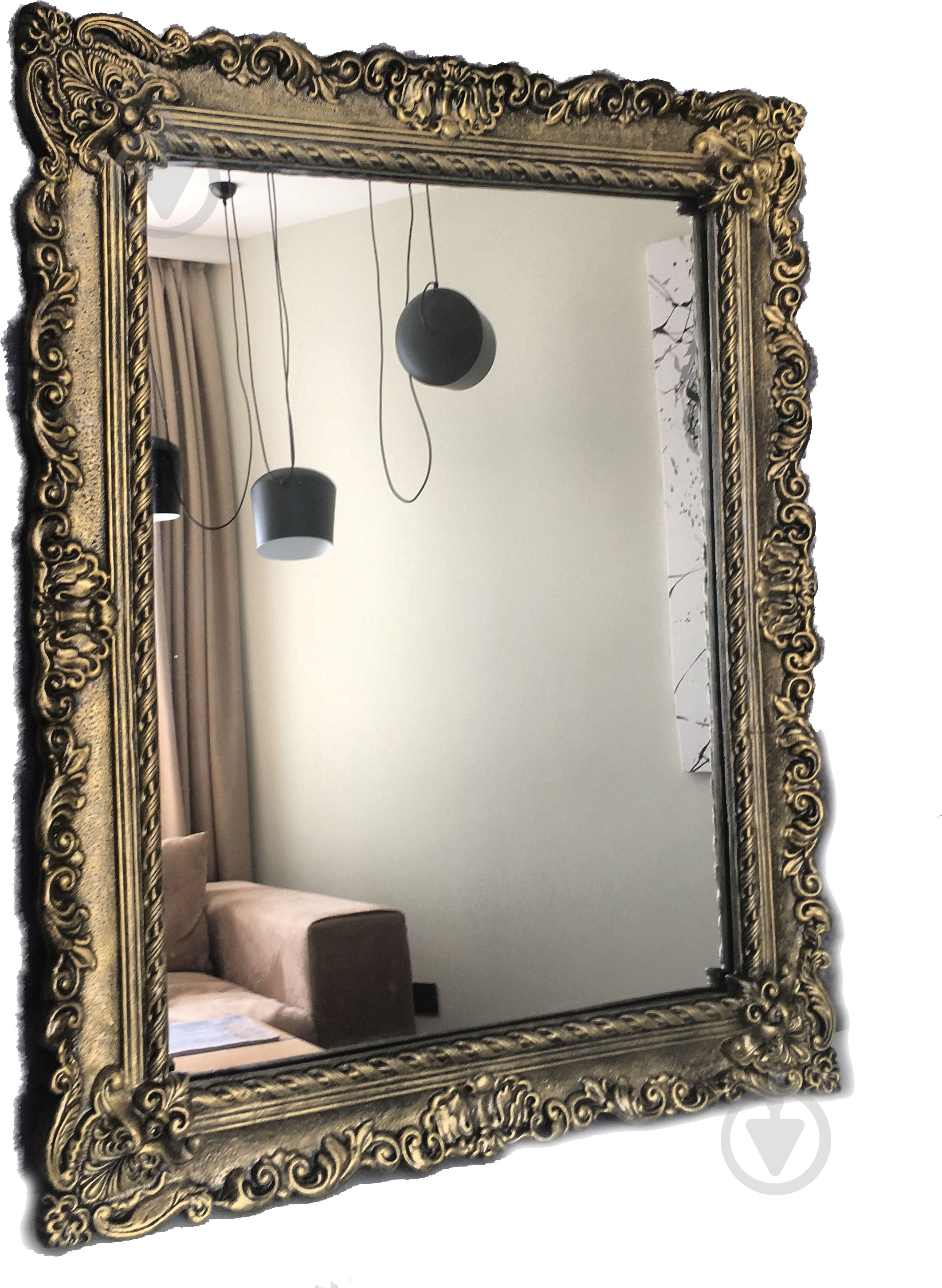 Дзеркало SEAPS R2.60X80.GLD-01.NEW 830x1107xзолотий - фото 2 Дзеркало SEAPS R2.60X80.GLD-01.NEW 830x1107xзолотий - фото 2