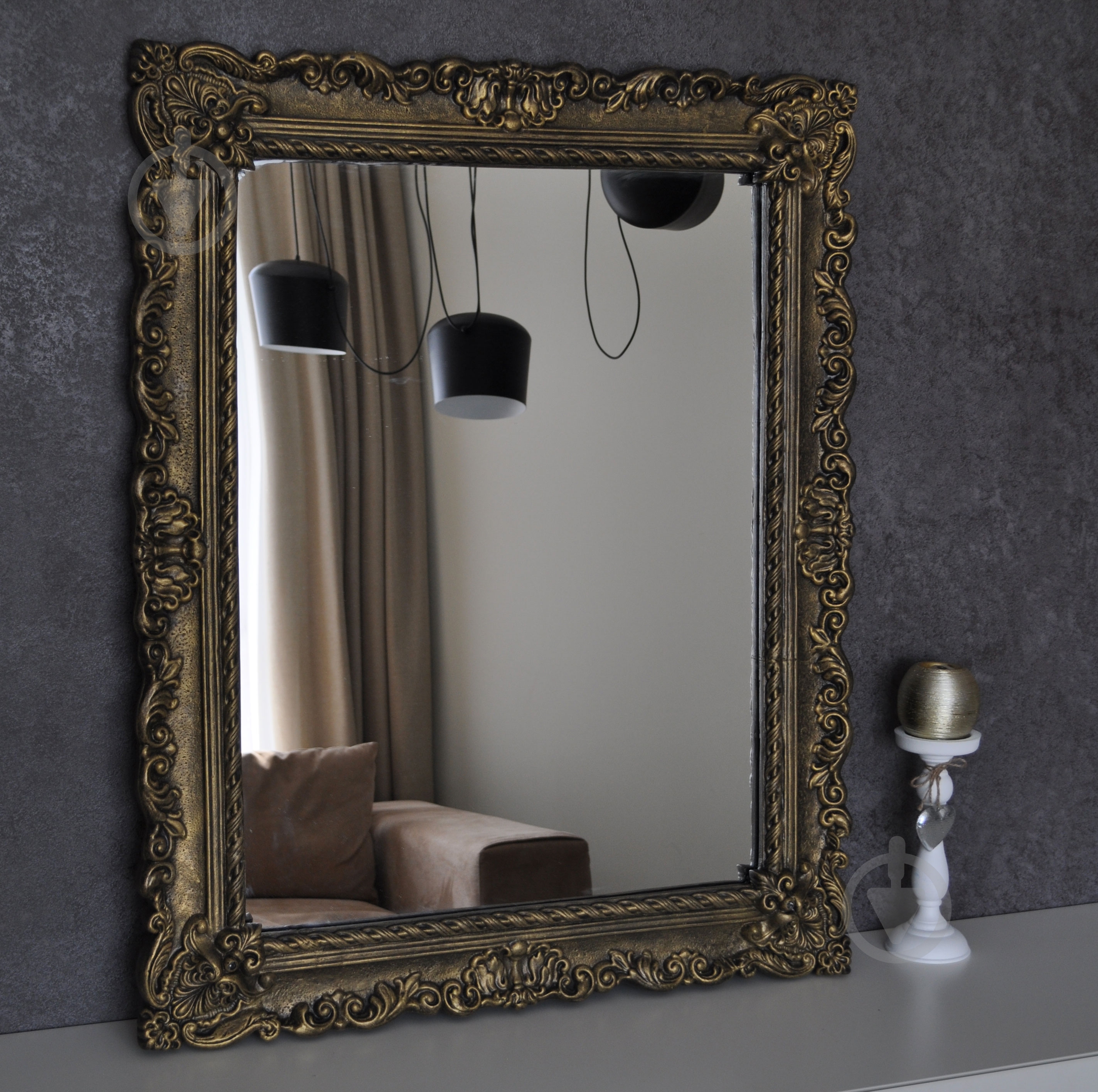 Дзеркало SEAPS R2.60X80.GLD-01.NEW 830x1107xзолотий - фото 5 Дзеркало SEAPS R2.60X80.GLD-01.NEW 830x1107xзолотий - фото 5