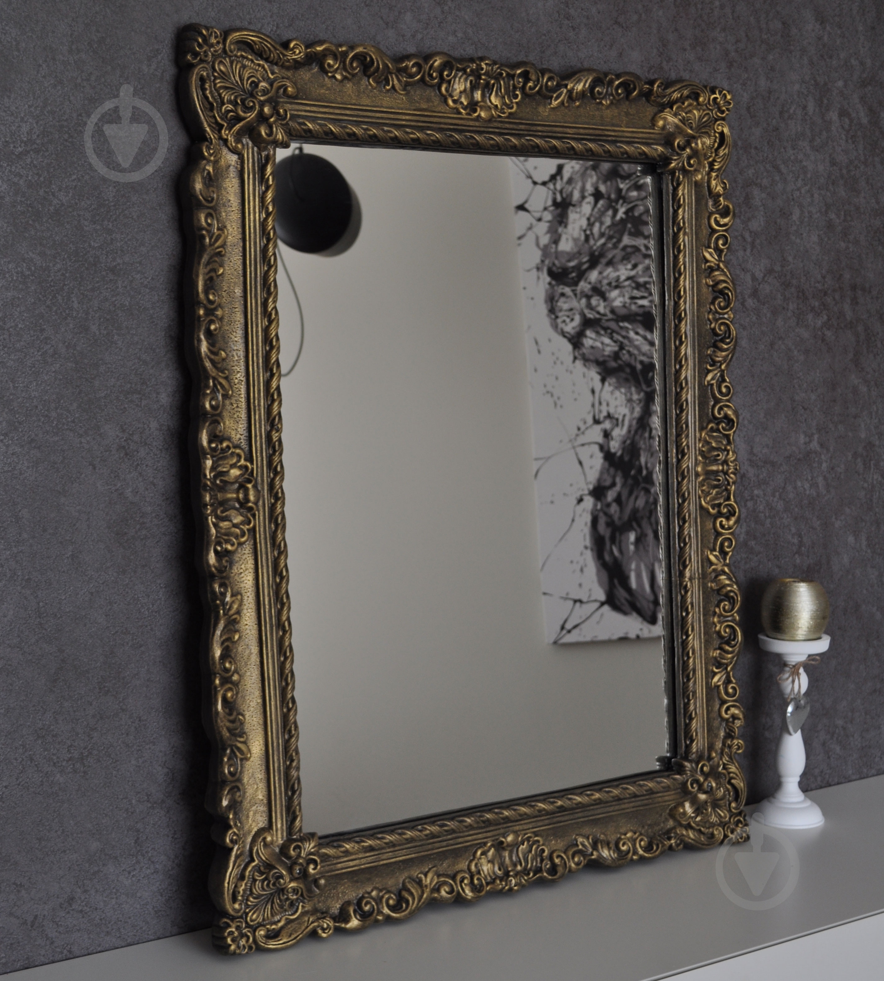 Дзеркало SEAPS R2.60X80.GLD-01.NEW 830x1107xзолотий - фото 3 Дзеркало SEAPS R2.60X80.GLD-01.NEW 830x1107xзолотий - фото 3