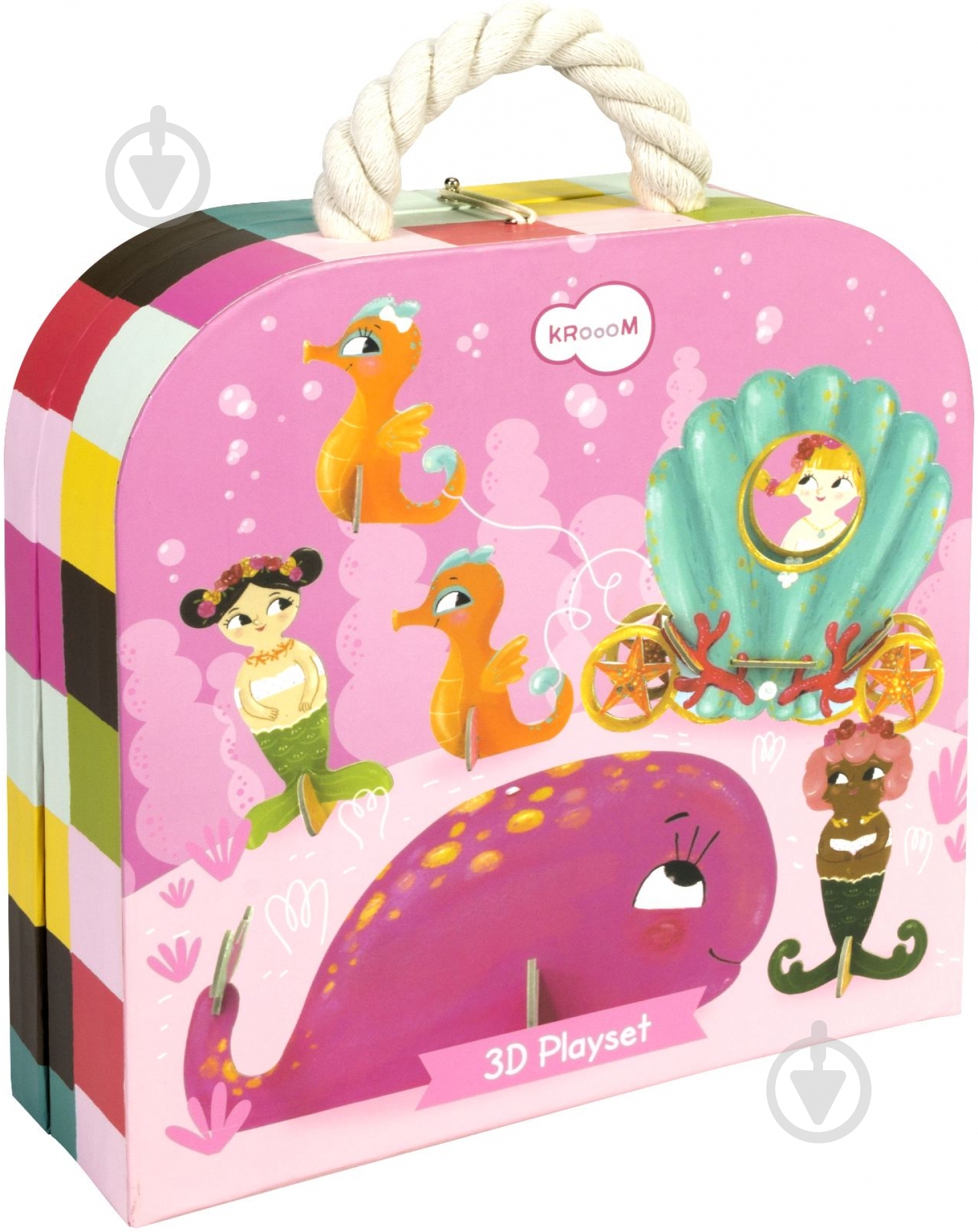 3D-конструктор Krooom Русалочки K-329 - фото 1 3D-конструктор Krooom Русалочки K-329 - фото 1