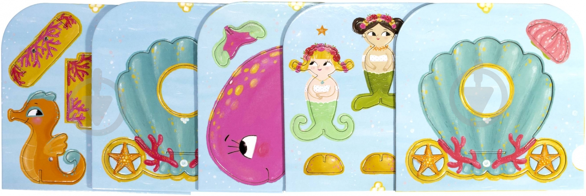 3D-конструктор Krooom Русалочки K-329 - фото 2 3D-конструктор Krooom Русалочки K-329 - фото 2