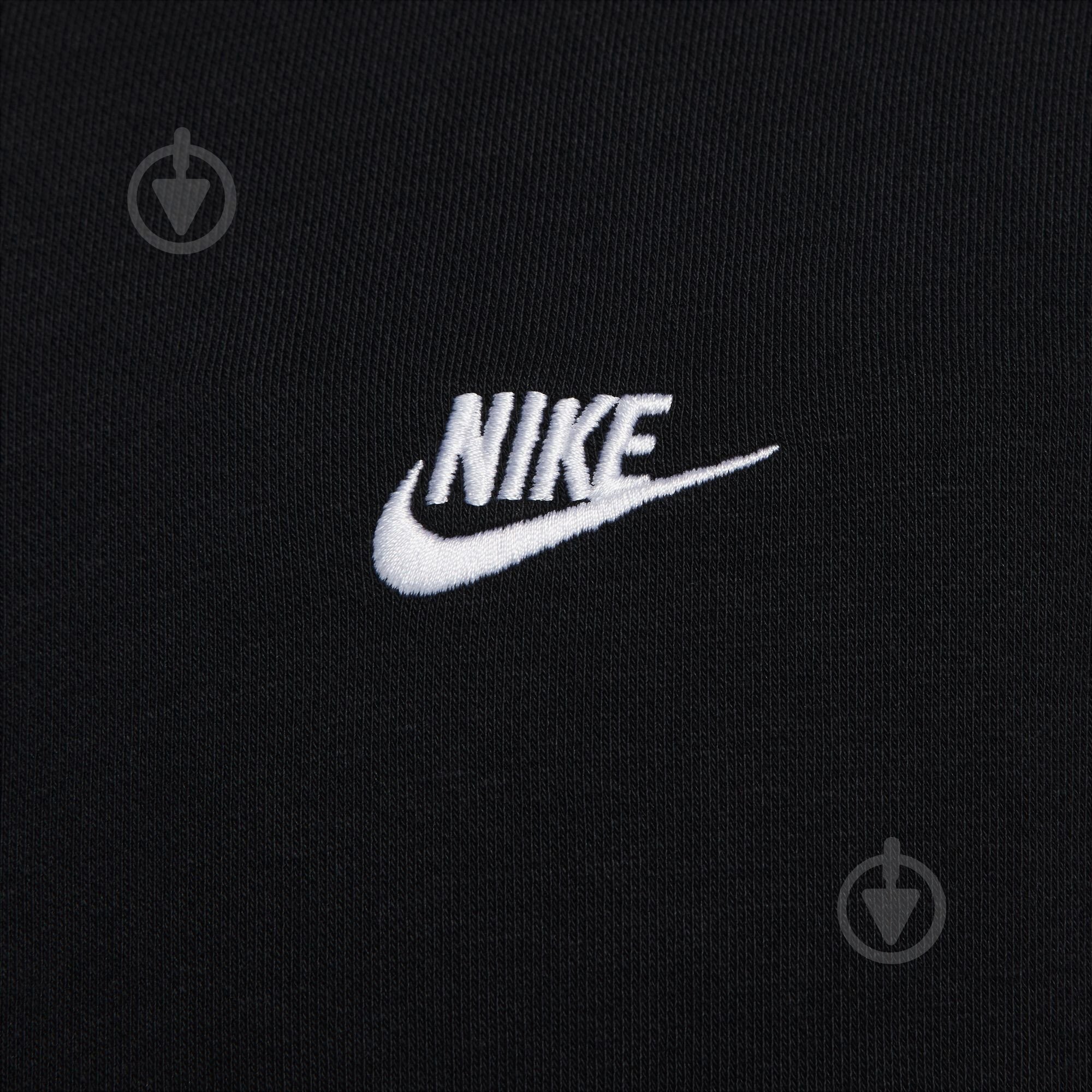 Джемпер Nike M NK CLUB FT FZ HOODIE FN3884-010 р.XL черный - фото 4 Джемпер Nike M NK CLUB FT FZ HOODIE FN3884-010 р.XL черный - фото 4