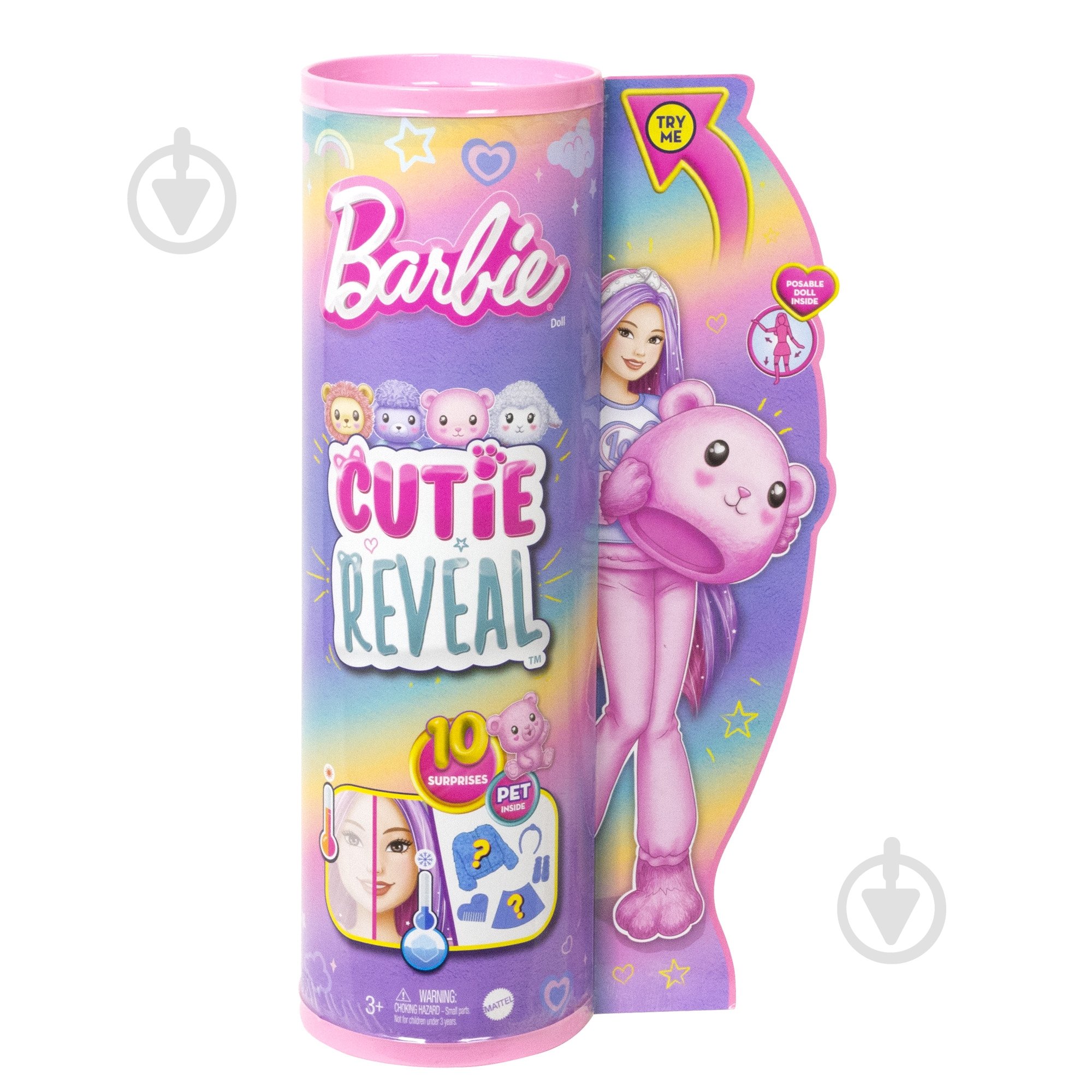 Кукла Barbie Cutie Reveal серии "Мягкие и пушистые" – медвежонок HKR04 - фото 6