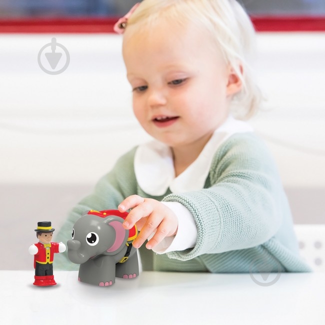 Игрушка WOW TOYS Цирковой слон 10418 - фото 4