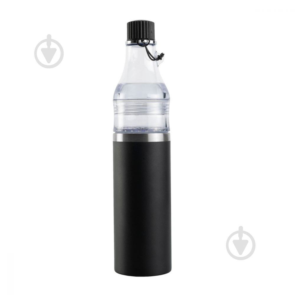 Термобутылка Schwarzwolf Dominika 4 в 1 черная - фото 3