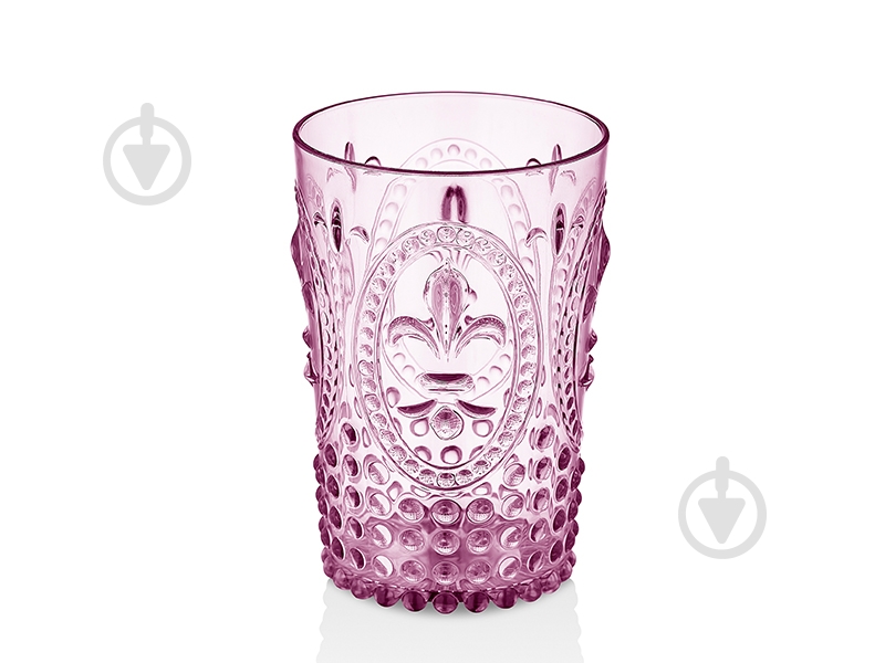 Склянка низька Lefard рожевий 757-003 400 мл 1 шт. - фото 1 Склянка низька Lefard рожевий 757-003 400 мл 1 шт. - фото 1