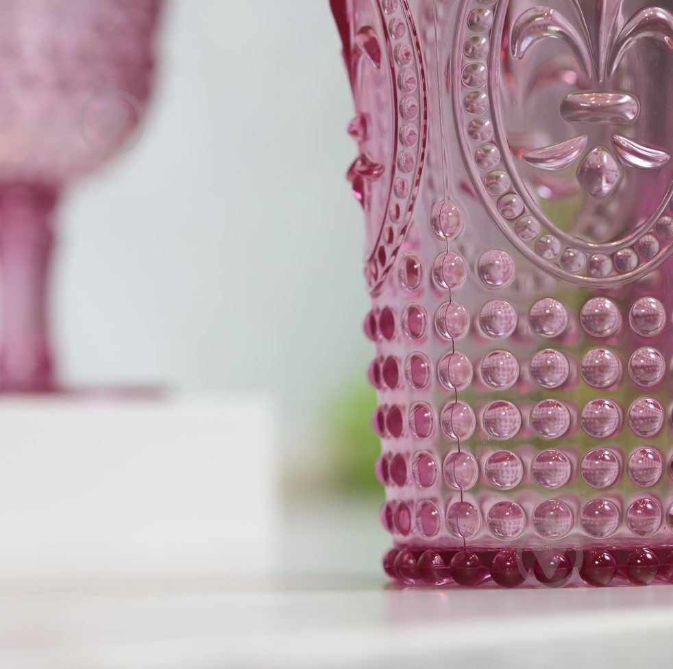 Склянка низька Lefard рожевий 757-003 400 мл 1 шт. - фото 3 Склянка низька Lefard рожевий 757-003 400 мл 1 шт. - фото 3