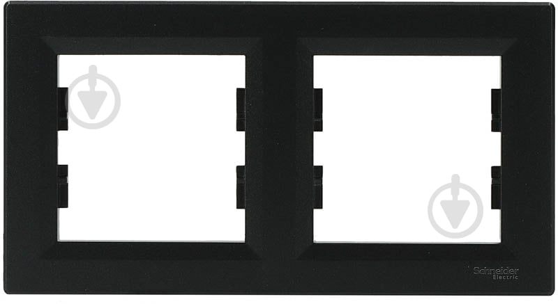 Рамка двухместная Schneider Electric ASFORA горизонтальная антрацит EPH5800271 - фото 1 Рамка двухместная Schneider Electric ASFORA горизонтальная антрацит EPH5800271 - фото 1