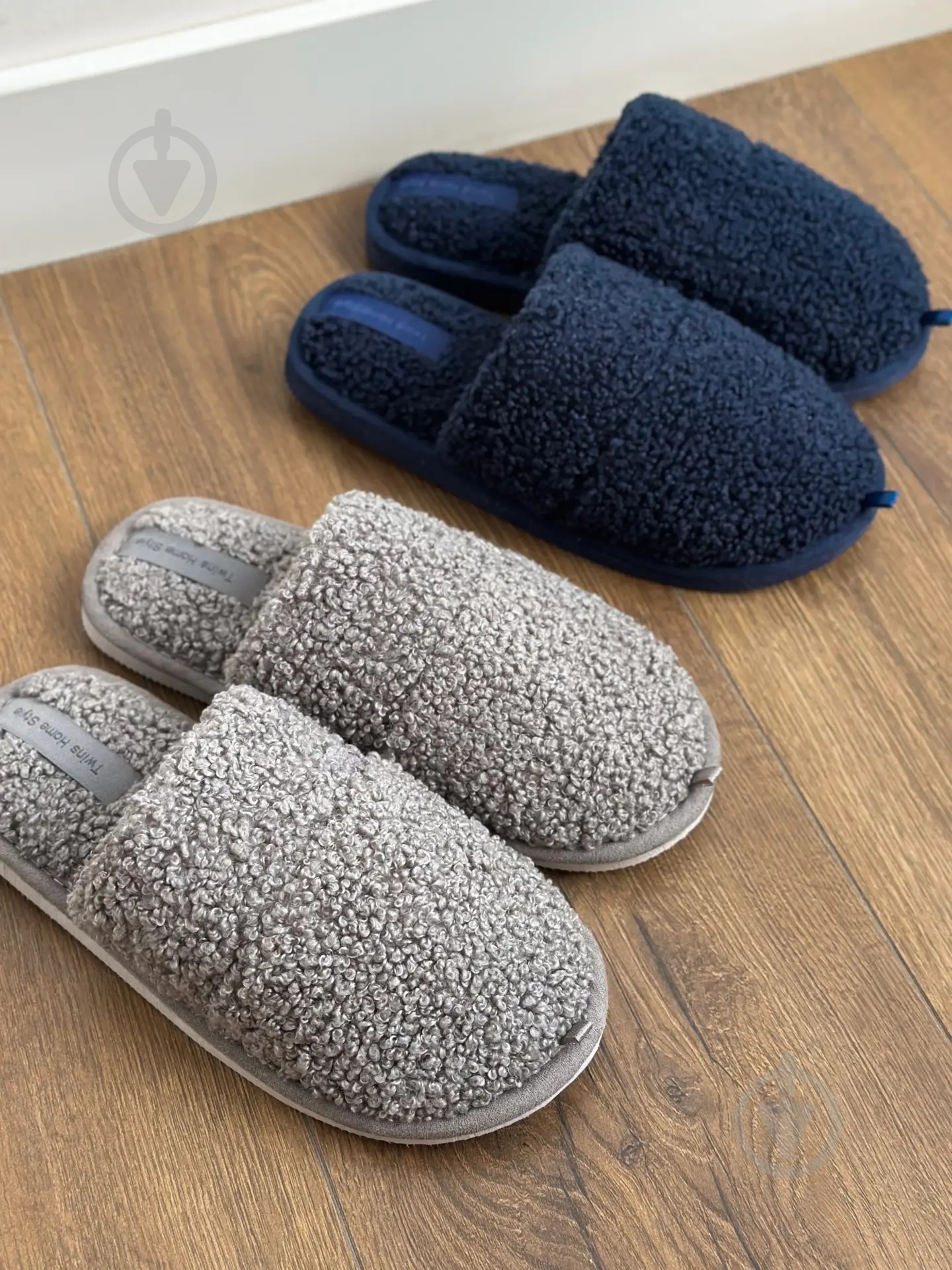 Тапочки детские Twins TEDDI р.34-35 темно-синий 10411 - фото 4 Тапочки детские Twins TEDDI р.34-35 темно-синий 10411 - фото 4