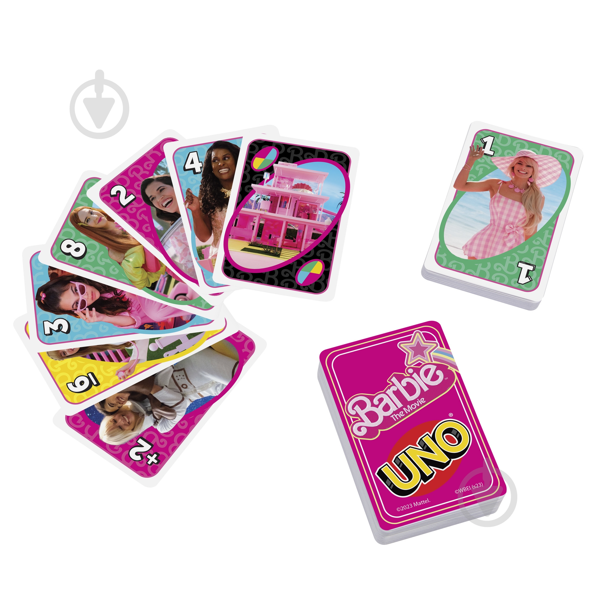 Игра настольная Uno Barbie в кино HPY59 - фото 2 Игра настольная Uno Barbie в кино HPY59 - фото 2