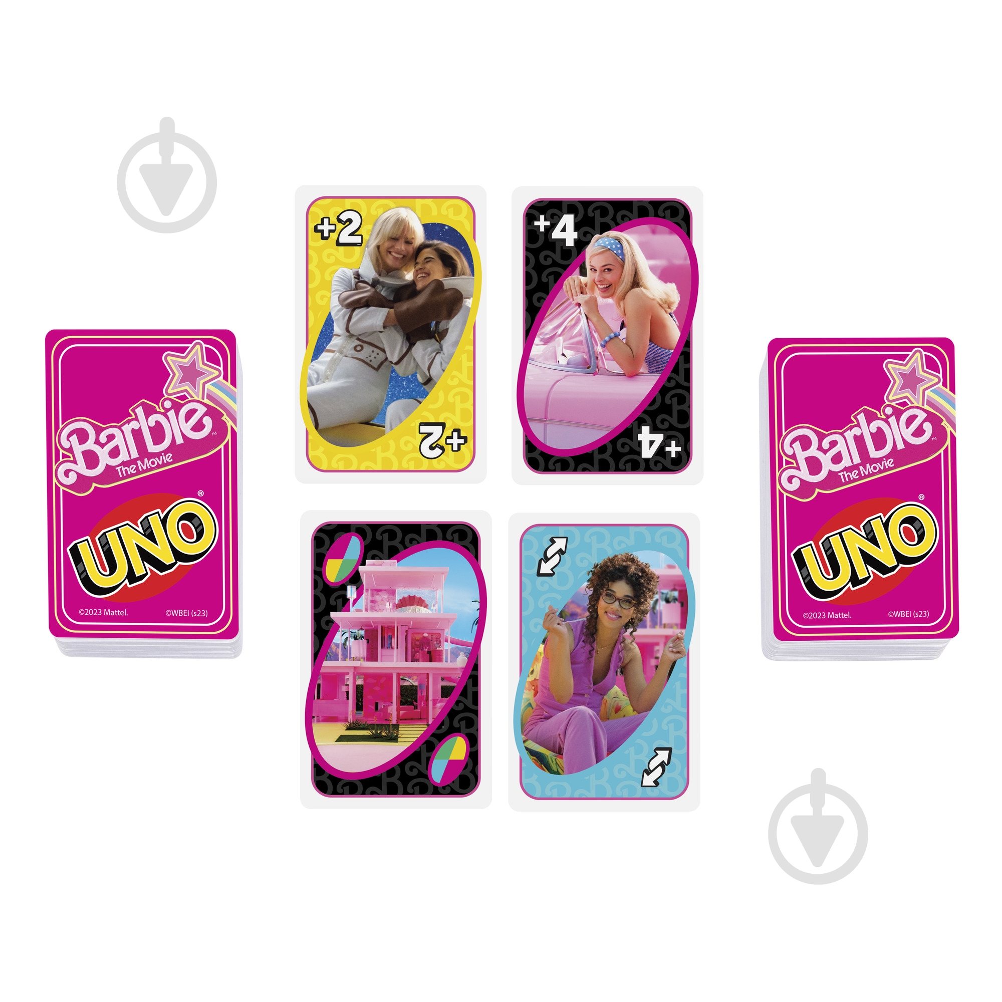 Игра настольная Uno Barbie в кино HPY59 - фото 4 Игра настольная Uno Barbie в кино HPY59 - фото 4