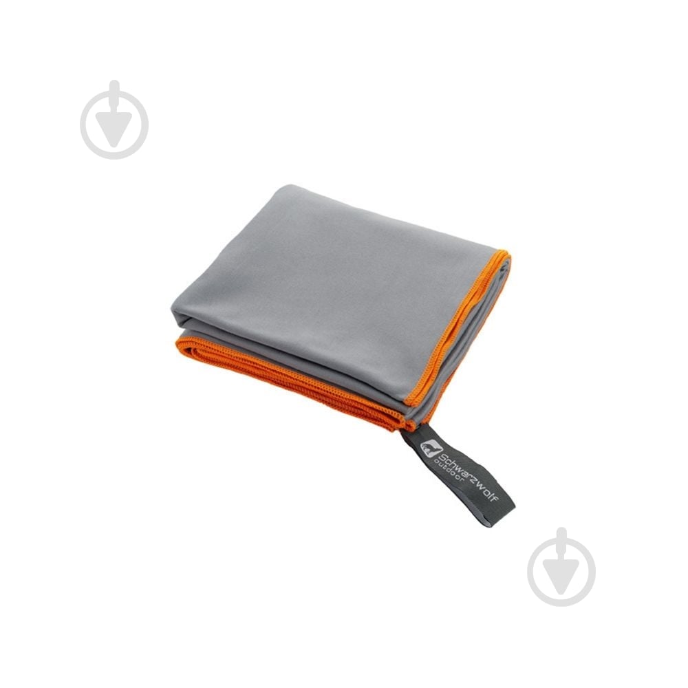 Рушник спортивний з міркофібри MALAREN 65x140 см сірий Schwarzwolf - фото 2 Рушник спортивний з міркофібри MALAREN 65x140 см сірий Schwarzwolf - фото 2