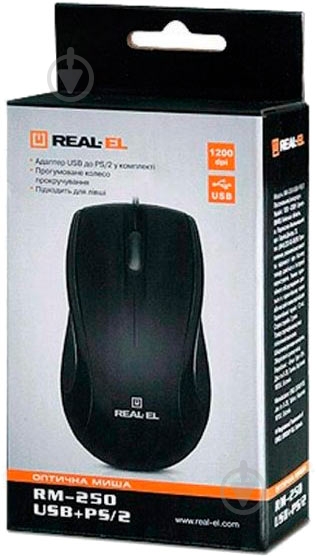 Мышка Real-el RM-250 - фото 5