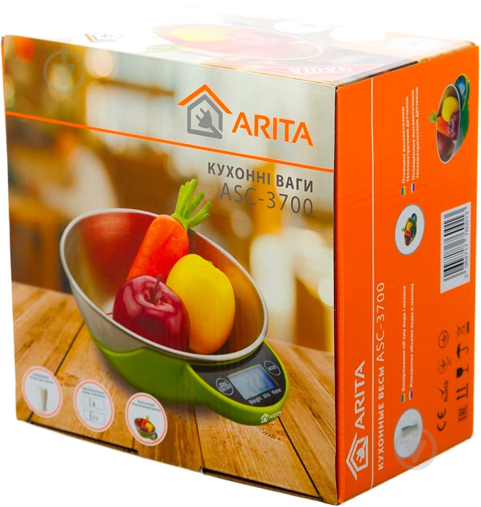 Весы кухонные ARITA ASC-3700 - фото 8