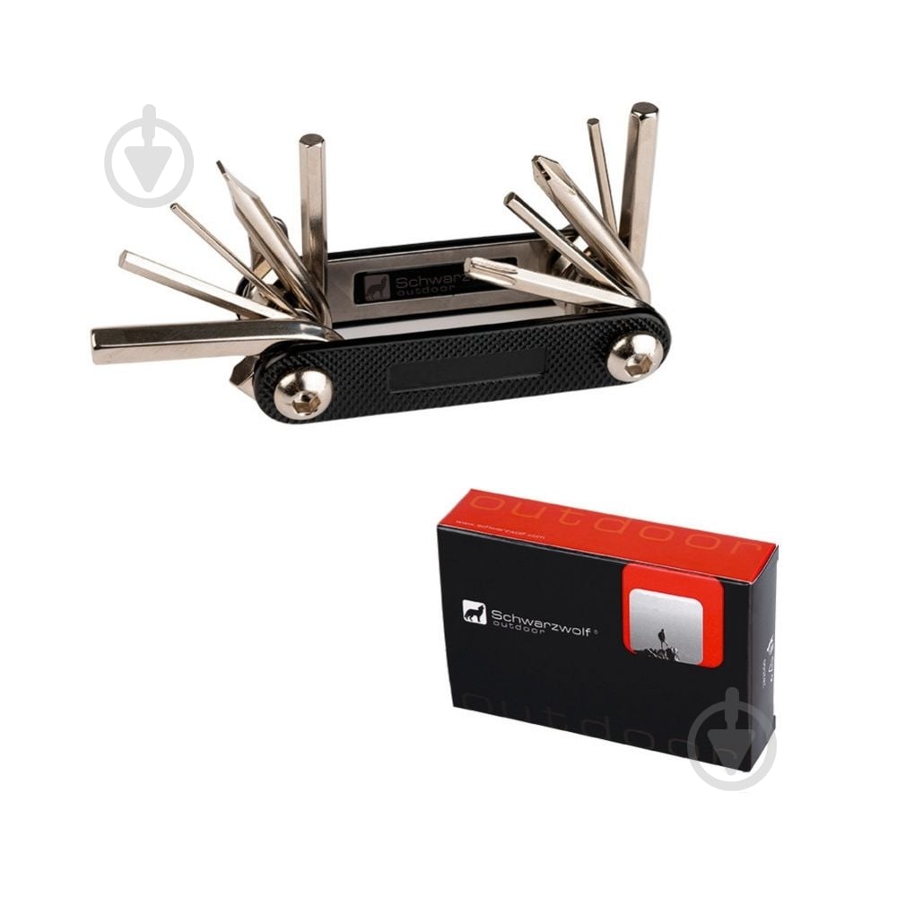 Мультитул Schwarzwolf для велосипеда TIBESTI F5200100AJ3 - фото 3 Мультитул Schwarzwolf для велосипеда TIBESTI F5200100AJ3 - фото 3