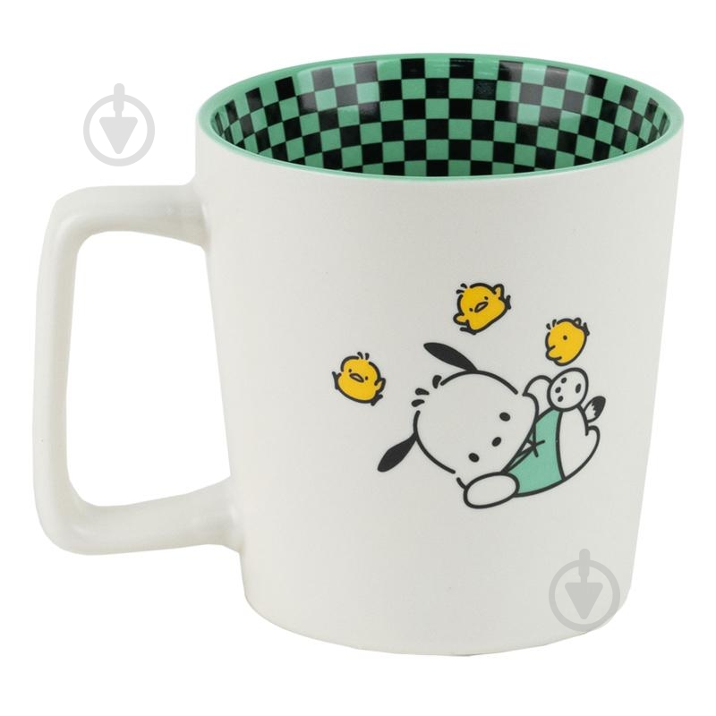 Чашка KITE Pochacco 390 мл PC25-212-1 белый с рисунком - фото 2 Чашка KITE Pochacco 390 мл PC25-212-1 белый с рисунком - фото 2