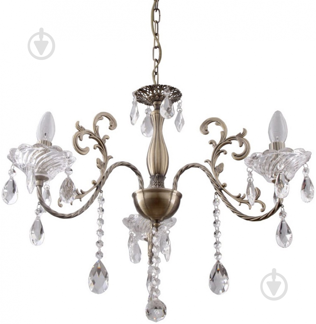 Люстра подвесная Blitz 3xE14 бронзовый 3122-43 - фото 1