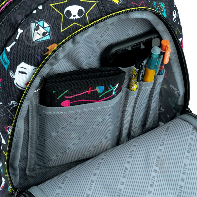 Рюкзак молодежный KITE tokidoki TK22-8001M-1 - фото 9