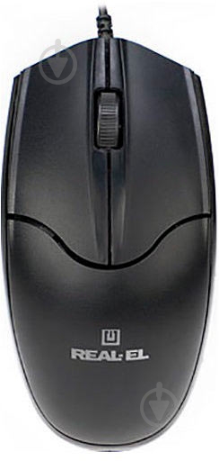 Мышка Real-el RM-410 Silent Black - фото 1