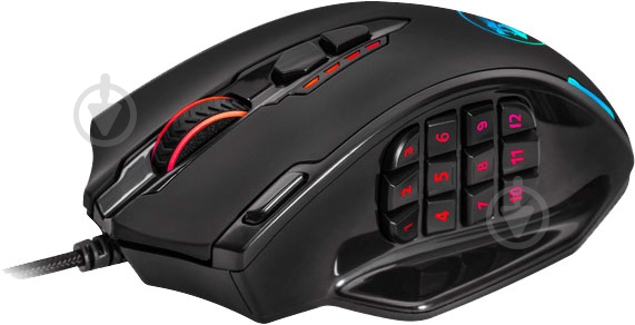 Мышка Redragon Impact RGB IR USB Black - фото 2