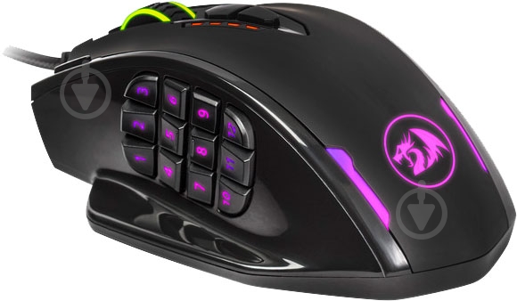 Мышка Redragon Impact RGB IR USB Black - фото 3