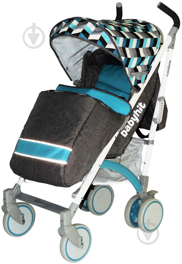 Коляска-тростина Babyhit Rainbow Blue diamond 14036 - фото 1