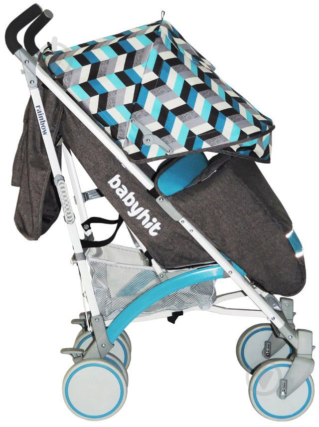 Коляска-тростина Babyhit Rainbow Blue diamond 14036 - фото 4