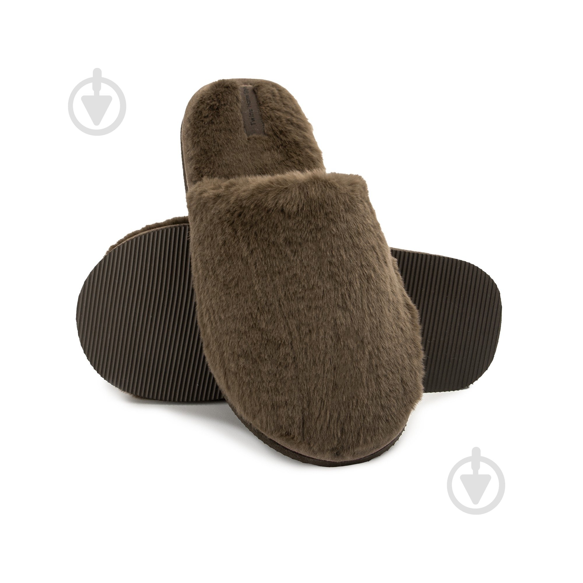 Тапочки детские Twins р.34-35 коричневый 16279 - фото 2 Тапочки детские Twins р.34-35 коричневый 16279 - фото 2