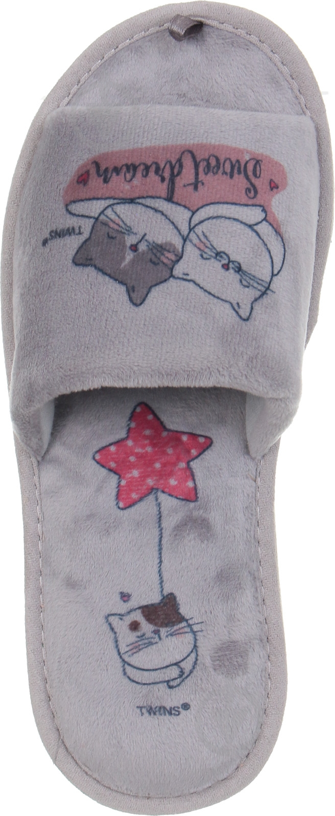 Тапочки детские Twins меховые р.34-35 в ассортименте 5630 - фото 5 Тапочки детские Twins меховые р.34-35 в ассортименте 5630 - фото 5