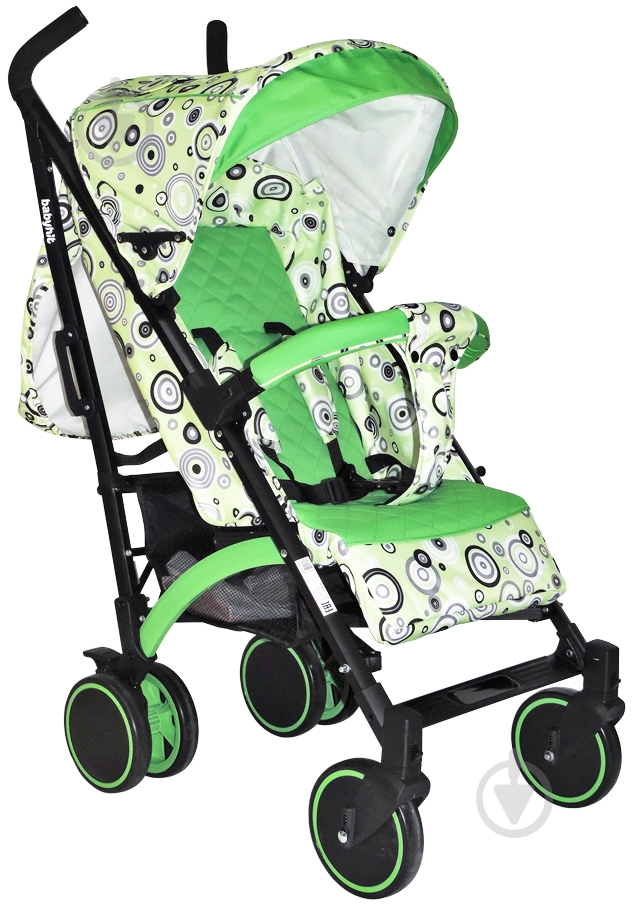 Коляска-тростина Babyhit Rainbow Green apple 15085 - фото 3