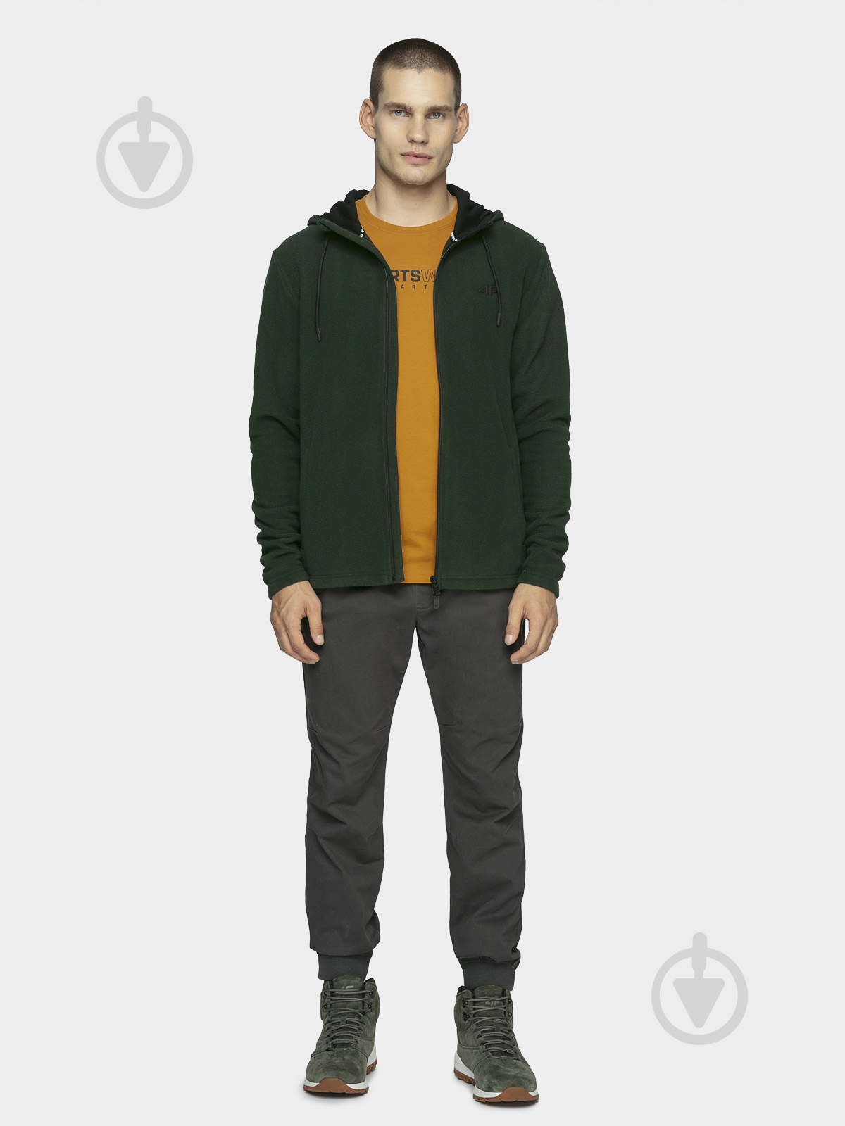 Джемпер 4F NOSD4-PLM301-43S р. XL хакі - фото 5 Джемпер 4F NOSD4-PLM301-43S р. XL хакі - фото 5