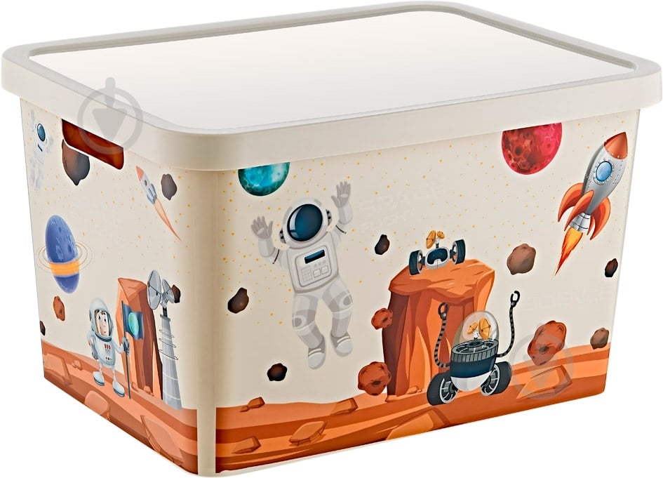ᐉ Ящик декоративний TURAN PLASTIK TRN-239-03-EP з кришкою Space