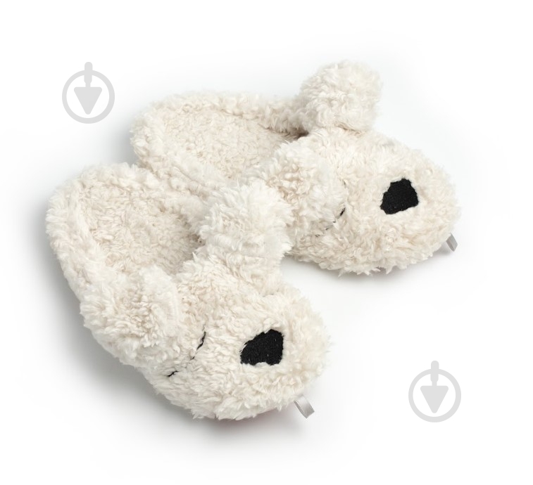 Тапочки детские Twins ANIMALS bear р.34-35 белый 15498 - фото 1 Тапочки детские Twins ANIMALS bear р.34-35 белый 15498 - фото 1