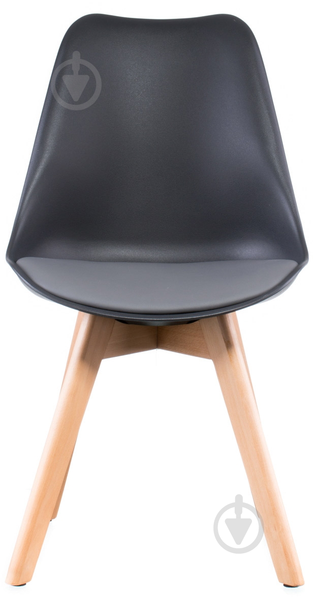 Стул обеденный Special4You Sеdia E4893 черно-серый серый/черный - фото 1