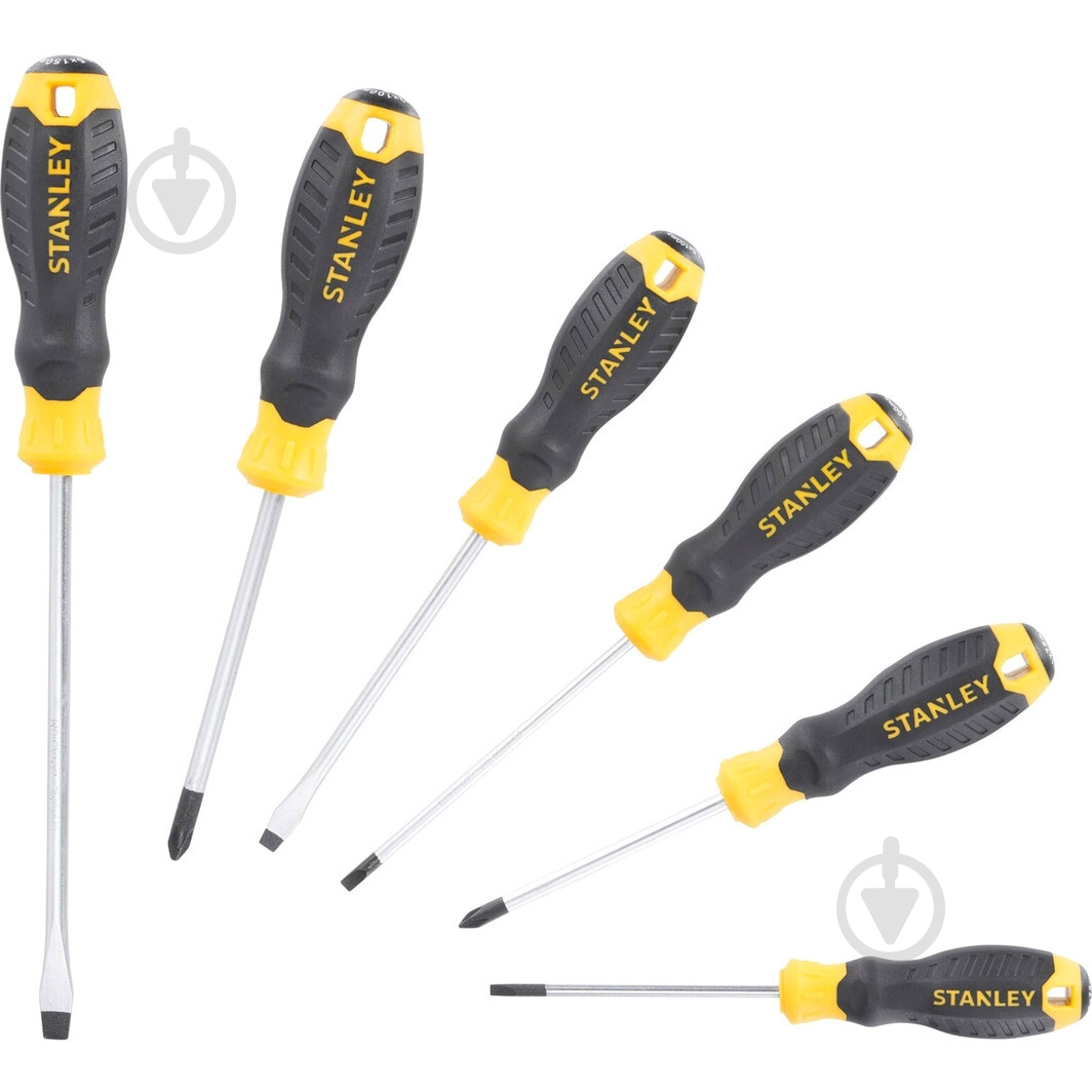 Набір викруток Stanley 6 шт. STHT16165-0 - фото 1 Набір викруток Stanley 6 шт. STHT16165-0 - фото 1