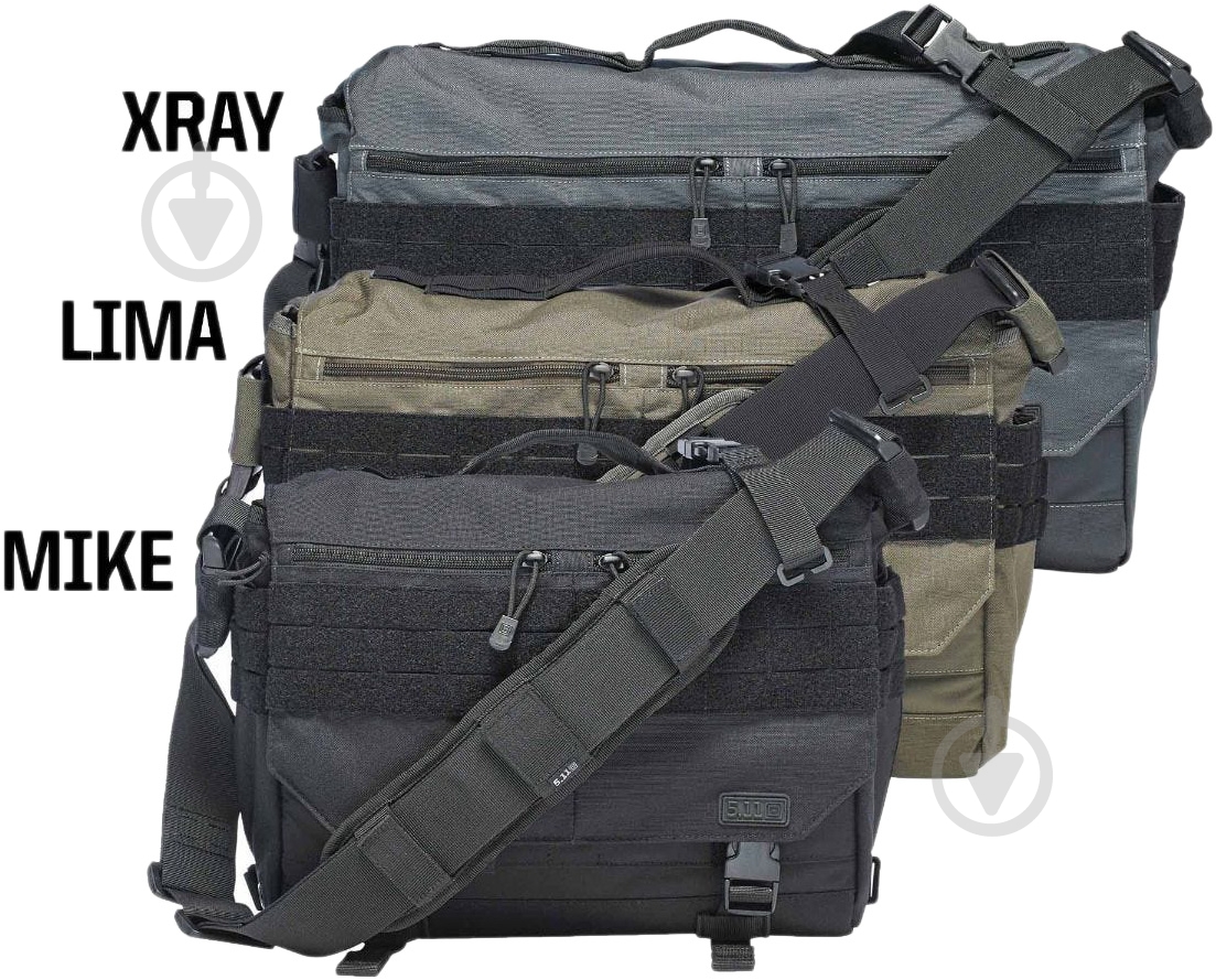 ᐉ Сумка 5.11 Tactical RUSH Delivery LIMA black 12,3 л 27,9 x 43 x