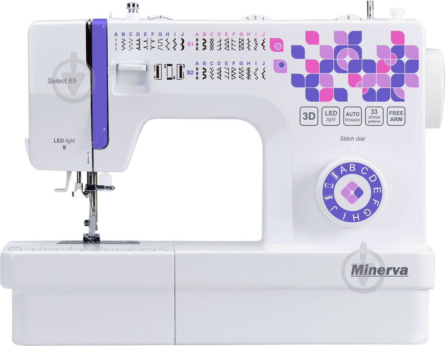 Швейная машина Minerva Select 65 - фото 1 Швейная машина Minerva Select 65 - фото 1