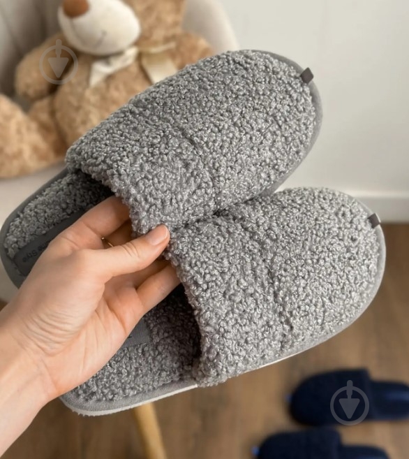 Тапочки детские Twins р.39 серый 15070 - фото 7 Тапочки детские Twins р.39 серый 15070 - фото 7
