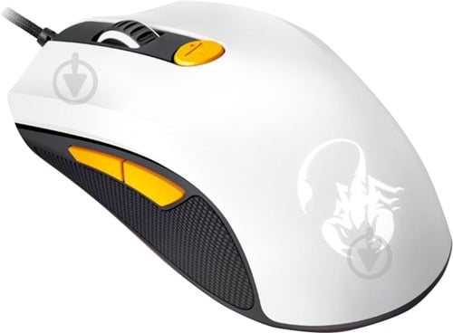 Мышь Genius M8-610 (31040064103) white/yellow - фото 1