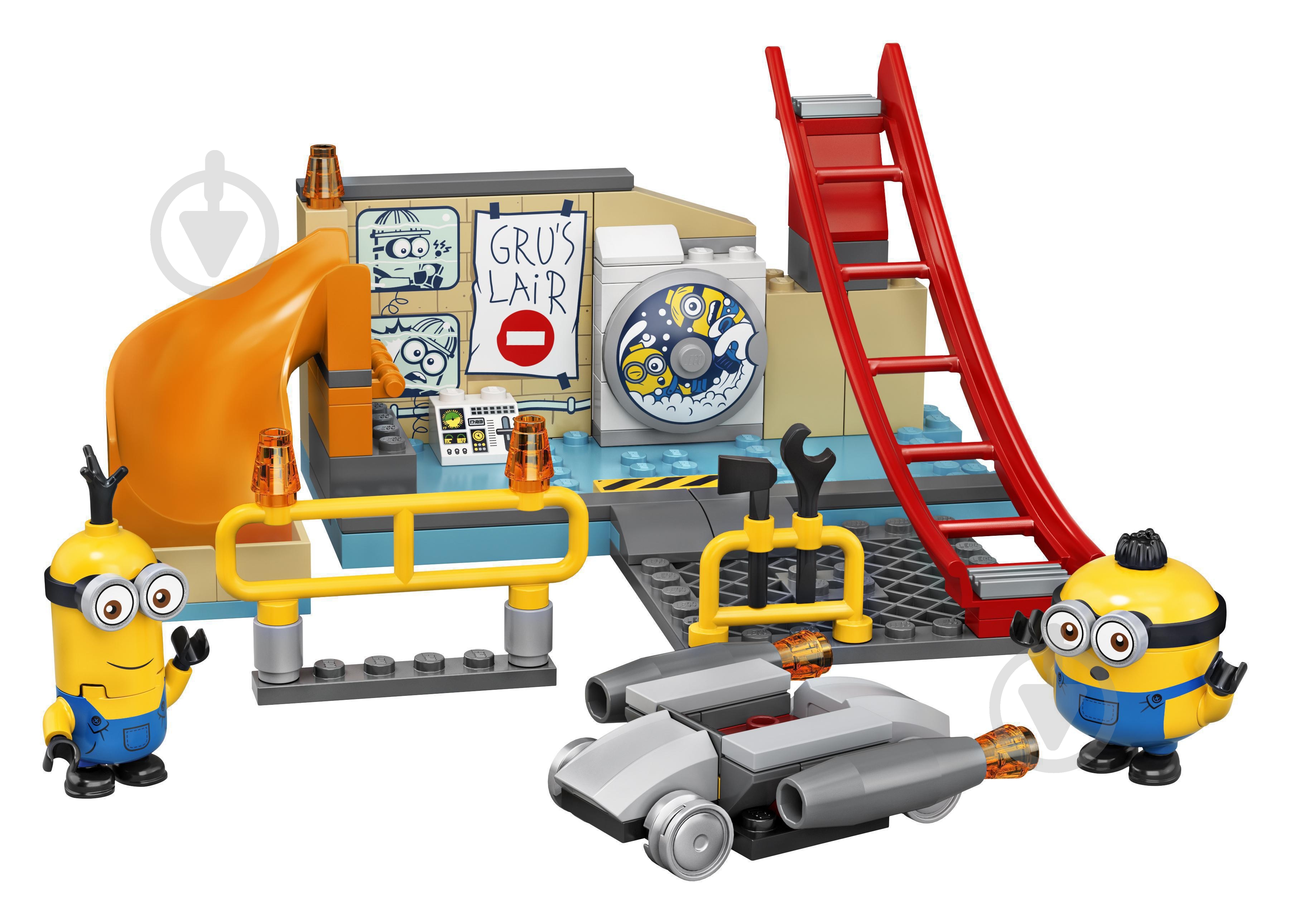 Конструктор LEGO Minions Міньйони в лабораторії Гру 75546 - фото 2 Конструктор LEGO Minions Міньйони в лабораторії Гру 75546 - фото 2