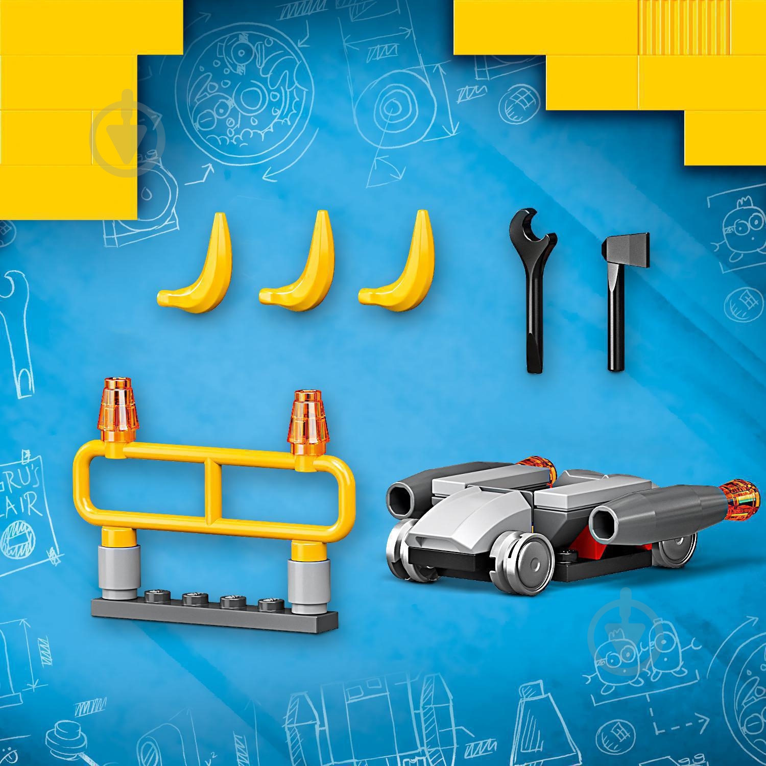 Конструктор LEGO Minions Міньйони в лабораторії Гру 75546 - фото 8 Конструктор LEGO Minions Міньйони в лабораторії Гру 75546 - фото 8
