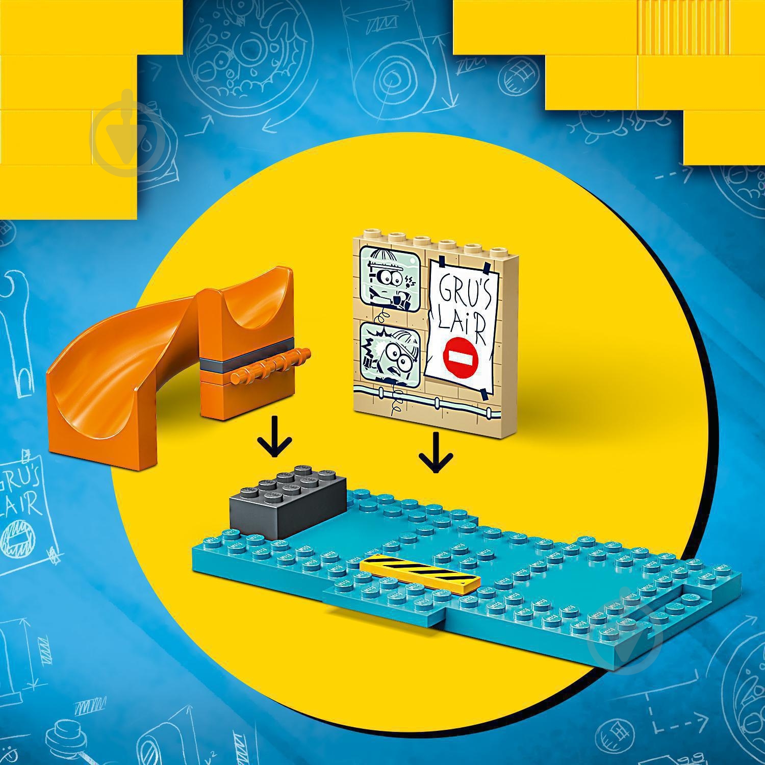 Конструктор LEGO Minions Міньйони в лабораторії Гру 75546 - фото 7 Конструктор LEGO Minions Міньйони в лабораторії Гру 75546 - фото 7