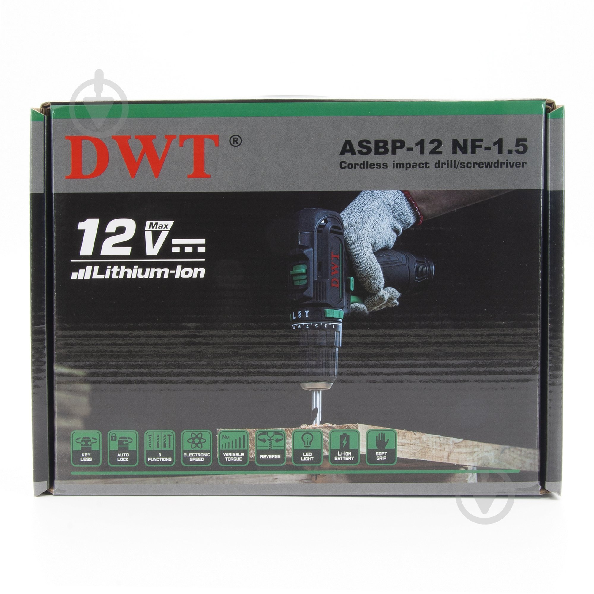 Шуруповерт ударный аккумуляторный DWT ASBP-12 NF-1.5 - фото 8 Шуруповерт ударный аккумуляторный DWT ASBP-12 NF-1.5 - фото 8