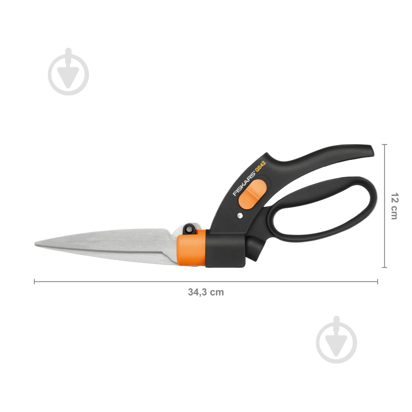 Ножиці для трави Fiskars з серво-системою GS42 - фото 2