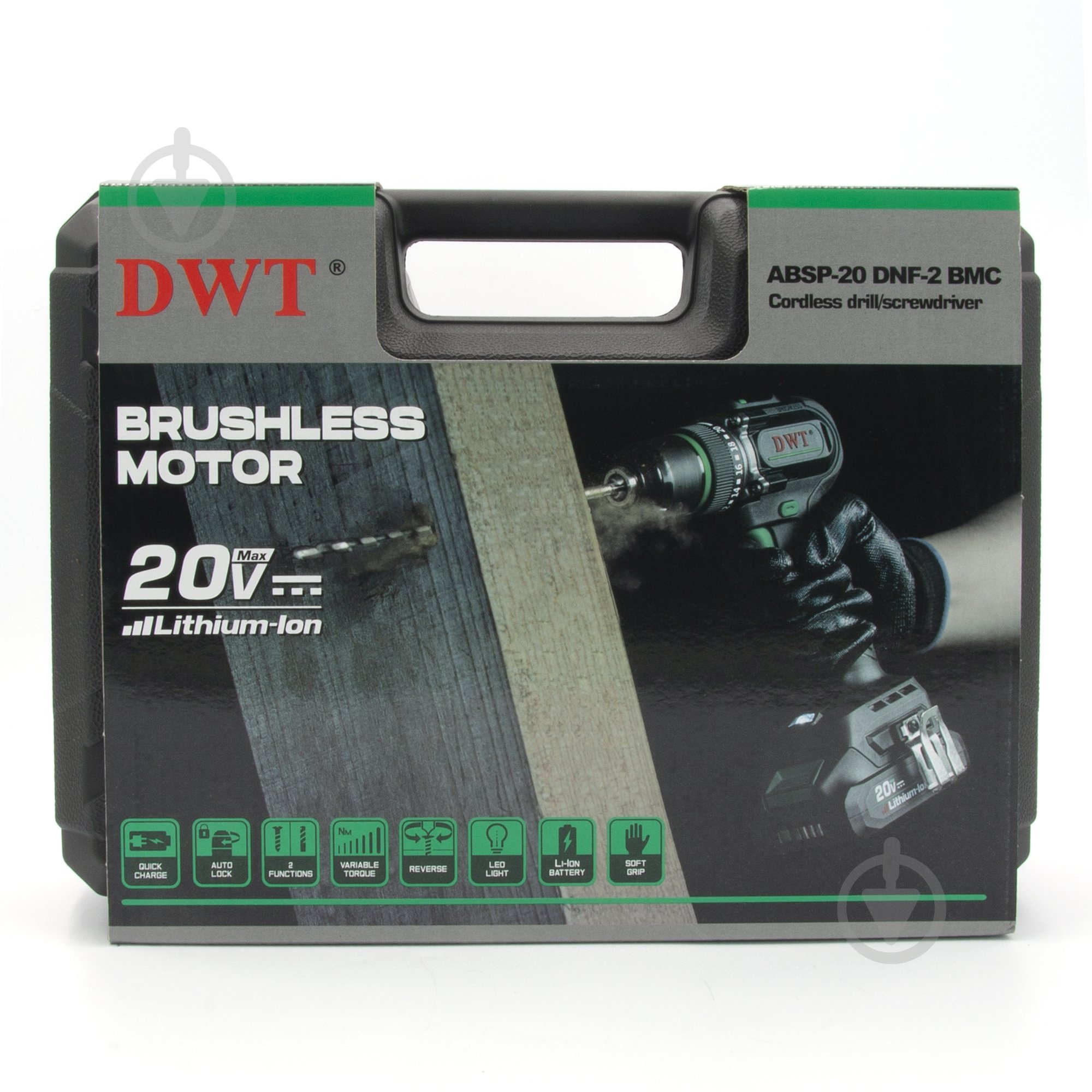 Шуруповерт акумуляторний DWT ABSP-20 DNF-2 BMC - фото 12