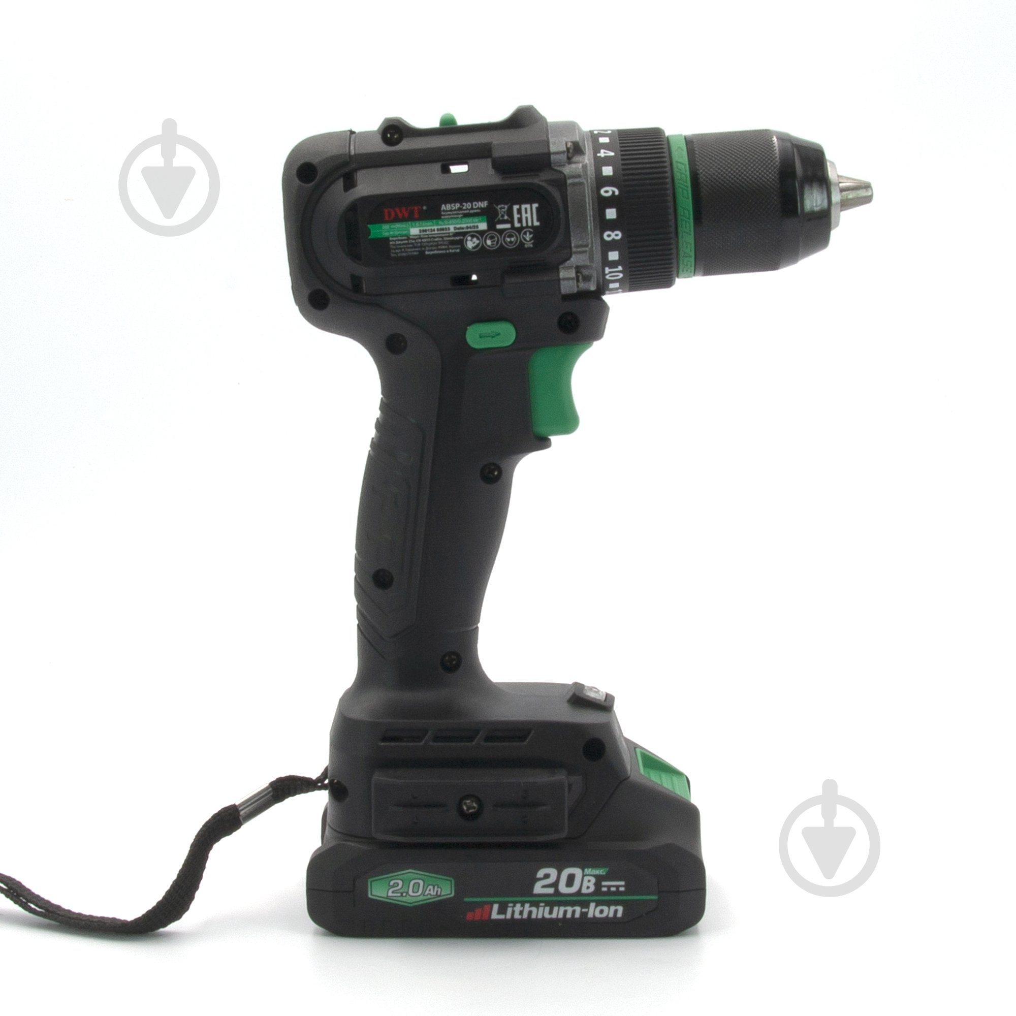 Шуруповерт акумуляторний DWT ABSP-20 DNF-2 BMC - фото 3